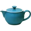 Teekannen Dibbern Solid Color Vintage Blue Teekanne 1,10ltr. 10
