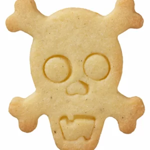 Keksausstecher RBV Birkmann Ausstecher Totenkopf Mit Innenprägung 7,0cm Edelstahl 8