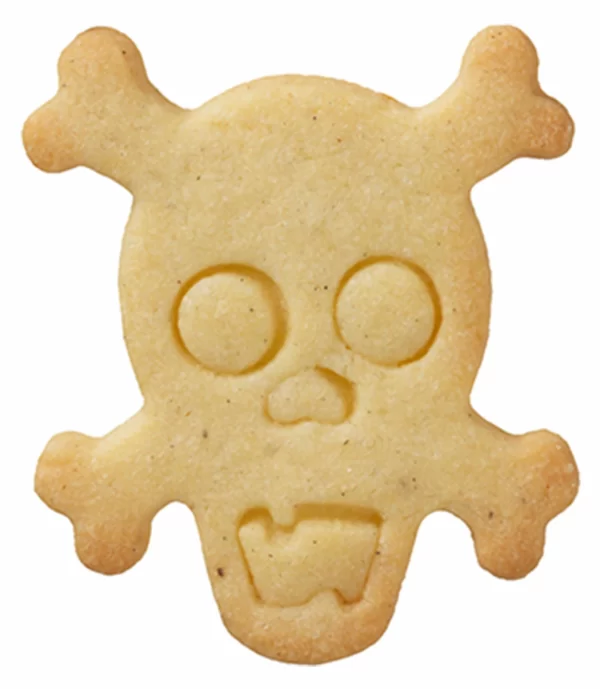 Keksausstecher RBV Birkmann Ausstecher Totenkopf Mit Innenprägung 7,0cm Edelstahl 3