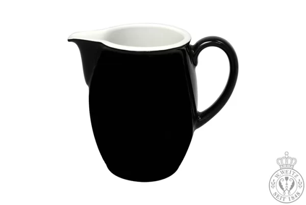 Dibbern Solid Color Schwarz Milchkrug 0,50ltr. 1