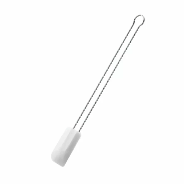 Rösle Teigschaber Silikon Schmal 26cm Weiß 1