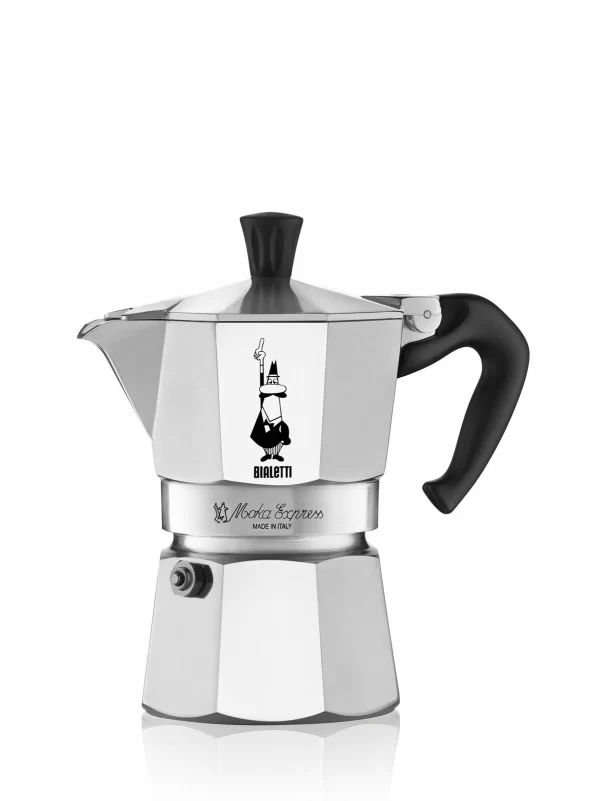 Bialetti Italien Moka Express Espressokocher 3 Tassen 1