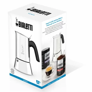 Bialetti Italien Venus Induktion Espressokocher 10 Tassen 7