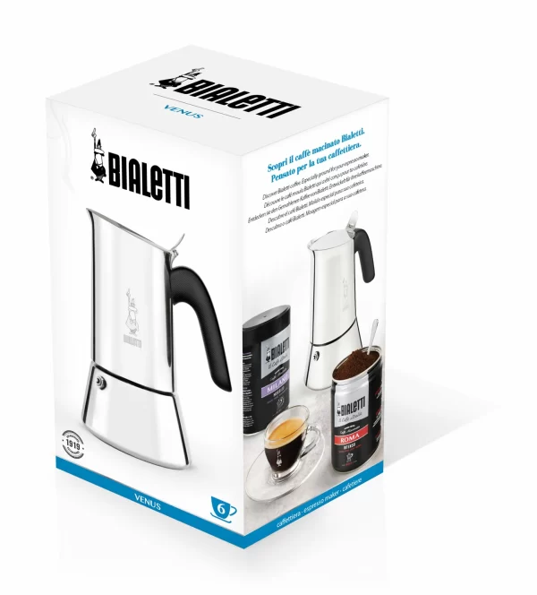 Bialetti Italien Venus Induktion Espressokocher 10 Tassen 3