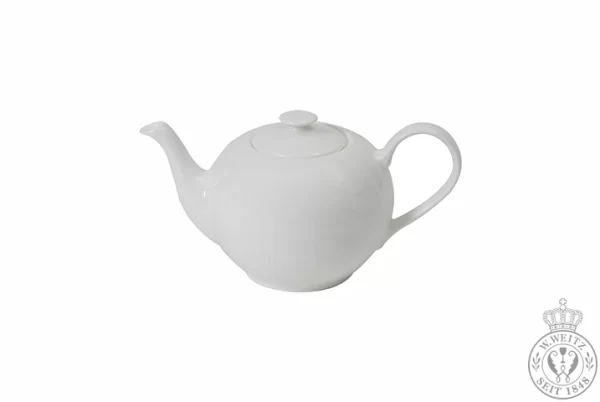 Teekannen Dibbern Bone China Weiß Classic Teekanne Rund 0,40ltr. 1