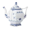 Teekannen Royal Copenhagen Musselmalet Vollspitze Teekanne 1,0ltr. 1103141 5