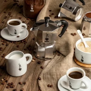 Bialetti Italien Moka Express Espressokocher 6 Tassen 8