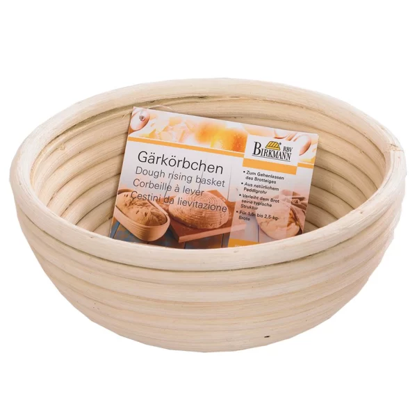 Brotbackzubehör RBV Birkmann Laib & Seele Gärkörbchen Rund 20,0cm 1