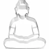 Keksausstecher RBV Birkmann Ausstecher Buddha Mit Innenprägung 8,0cm Edelstahl 8