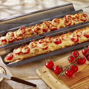 Brotbackzubehör RBV Birkmann Laib & Seele Baguetteblech 38,5x28cm 8