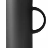 Isolierkannen Stelton EM77 Isolierkanne 1,0ltr. Soft Black/ Matt Schwarz 931 5