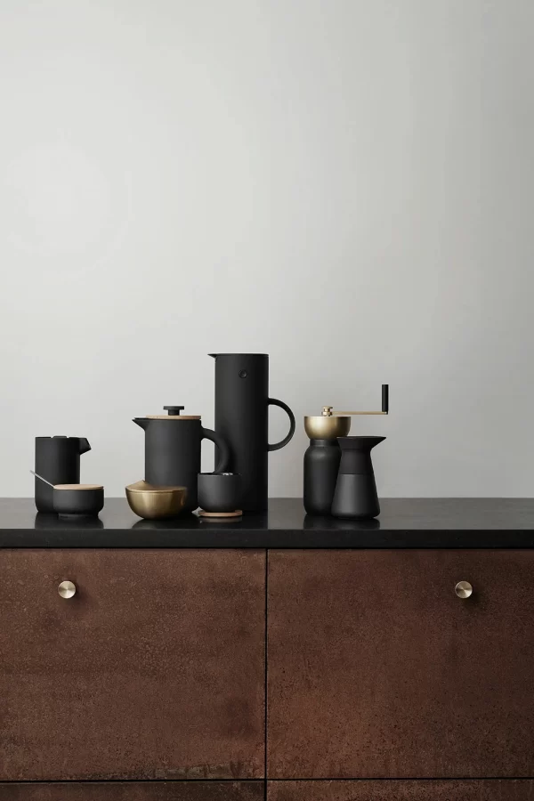Isolierkannen Stelton EM77 Isolierkanne 1,0ltr. Soft Black/ Matt Schwarz 931 3