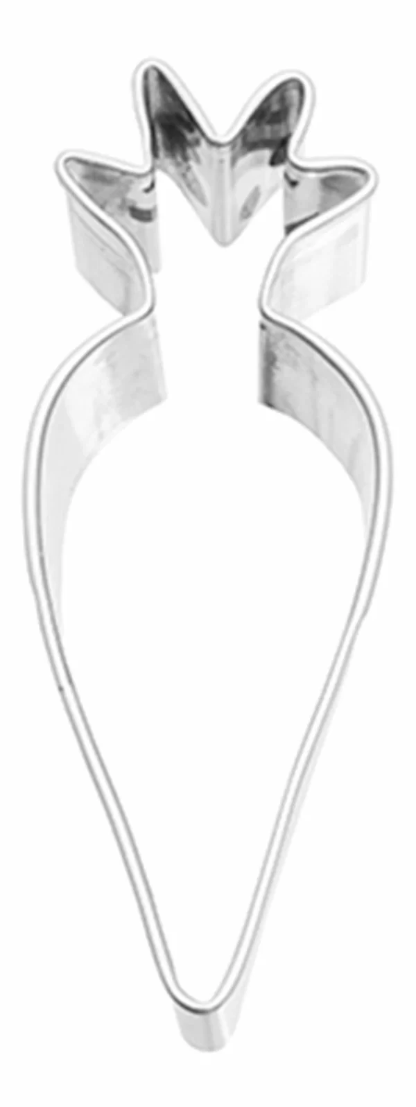 Keksausstecher RBV Birkmann Ausstecher Möhrchen 7cm Edelstahl 1