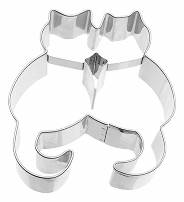 Keksausstecher RBV Birkmann Ausstecher Katzenpaar Mit Innenprägung 8,0cm Edelstahl 1
