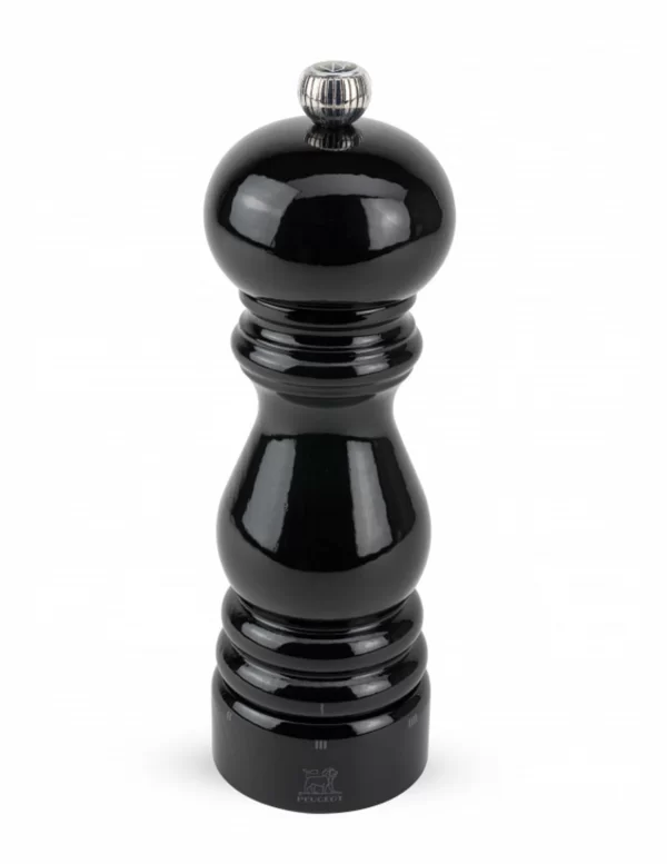 Peugeot Paris Salzmühle U Select Schwarz Lackiert 18cm 1