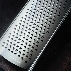 Microplane Gourmet Reibe Grob Schwarz 12