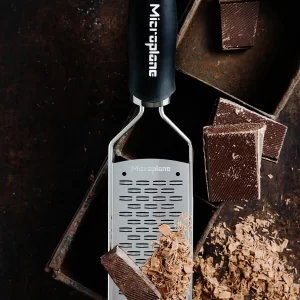 Microplane Gourmet Reibe 2-Wege Schneider Schwarz 12
