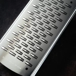 Microplane Gourmet Reibe 2-Wege Schneider Schwarz 10