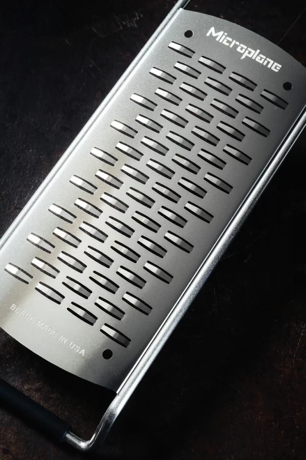 Microplane Gourmet Reibe 2-Wege Schneider Schwarz 3
