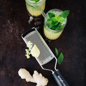 Microplane Gourmet Reibe Fein Schwarz 10