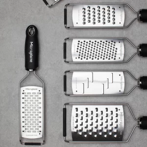 Microplane Gourmet Reibe Fein Schwarz 18