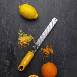 Zesterreiben & Zestenreißer Microplane Premium Classic Reibe Zester Gelb 7