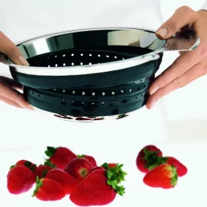 Rösle Seiher Faltbar Schwarz 24cm 6