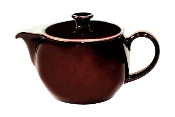Teekannen Dibbern Solid Color Kaffeebraun Teekanne 1,10ltr. 1