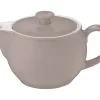 Teekannen Dibbern Solid Color Kiesel Teekanne 1,10ltr. 5