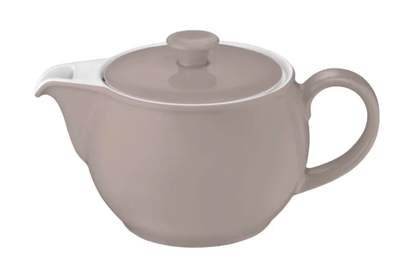 Teekannen Dibbern Solid Color Kiesel Teekanne 1,10ltr. 1