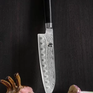 Santokumesser Kai Europe Shun Classic Santoku Mit Kullenschliff 18cm 10