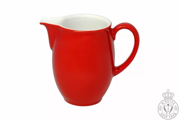 Milchkännchen Dibbern Solid Color Signalrot Milchkrug 0,50ltr. 1