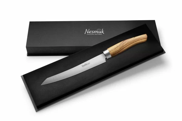 Nesmuk Messer Soul Olivenholz Nesmuk Soul Slicer 16cm Olivenholz 3