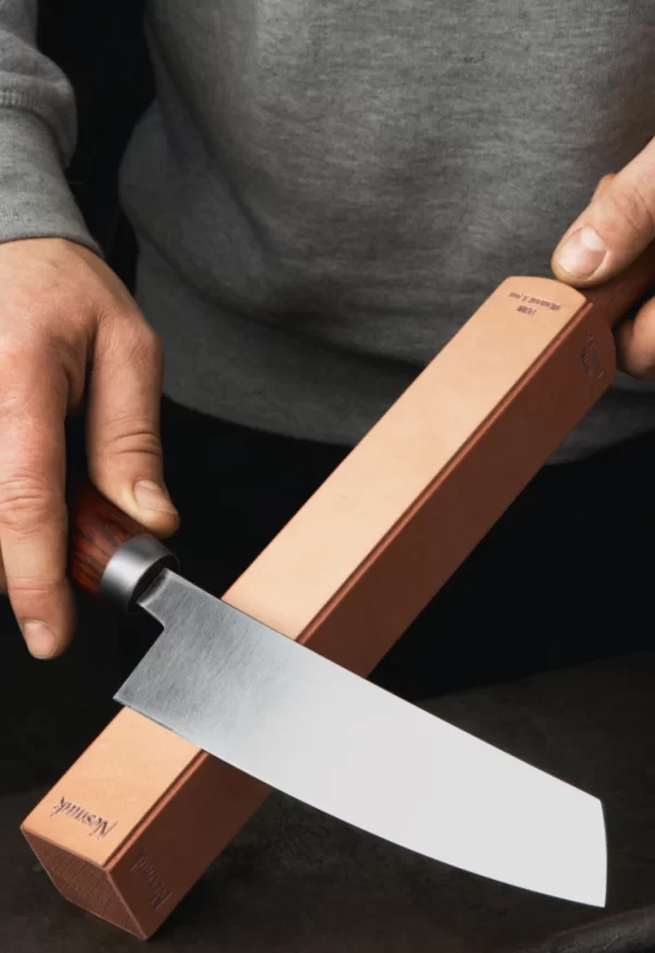 Nesmuk Messer Zubehör Nesmuk Streichriemen Leder / Eichenholz / Diamantpaste 3