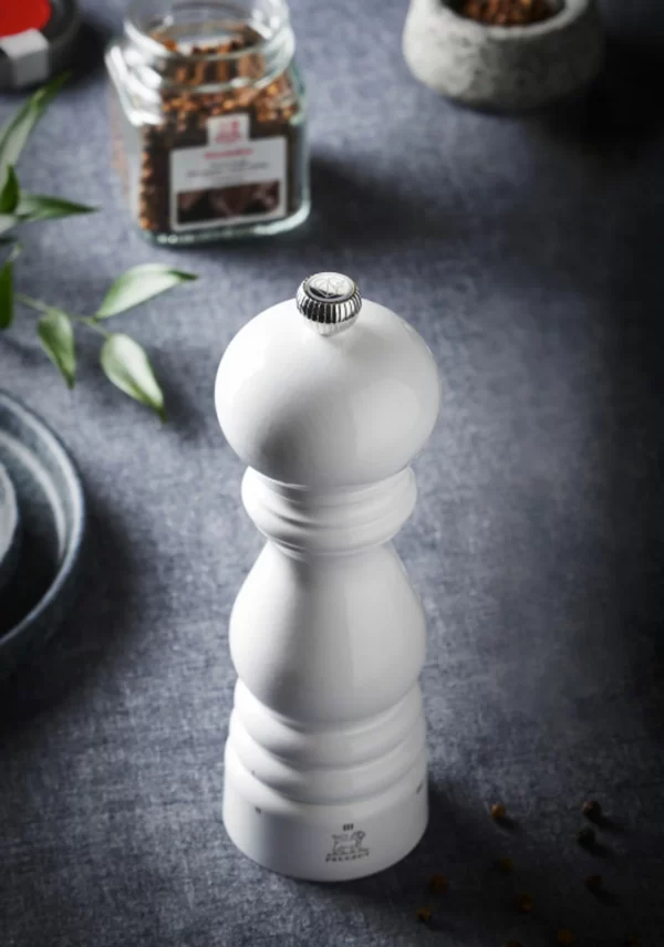 Peugeot Paris Salzmühle U Select Weiß Lackiert 18cm 4
