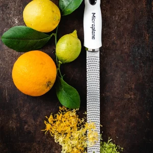 Zesterreiben & Zestenreißer Microplane Premium Classic Reibe Zester Weiß 10
