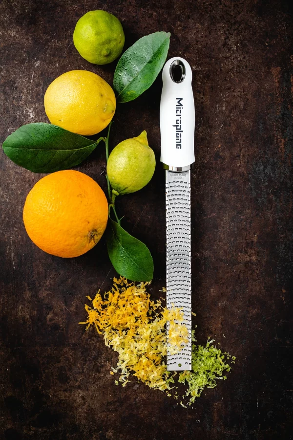 Zesterreiben & Zestenreißer Microplane Premium Classic Reibe Zester Weiß 3
