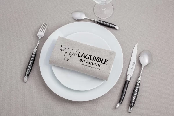 Laguiole En Aubrac Steakmesser (1 Stück) Ebenholz 3