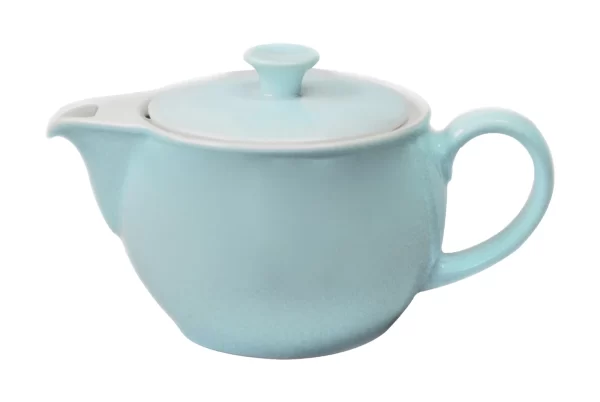 Teekannen Dibbern Solid Color Eisblau Teekanne 1,10ltr. 1