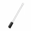 Rösle Teigschaber Schmal 26cm Silikon Schwarz 7