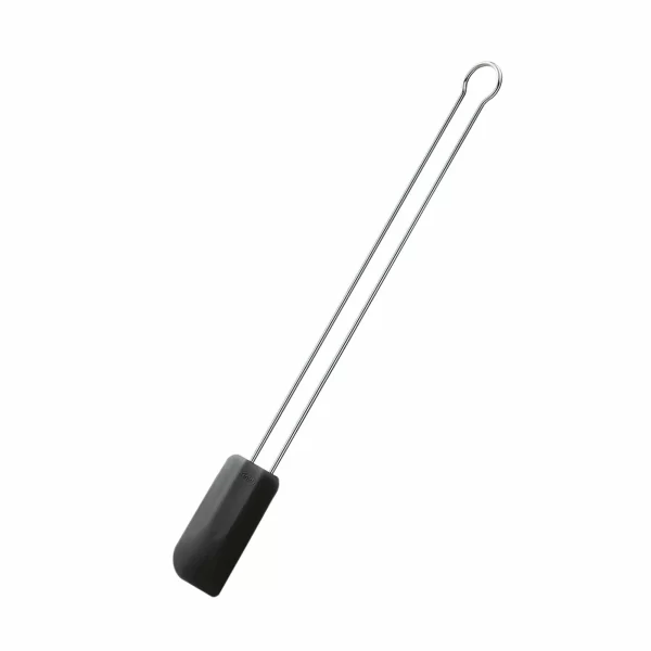 Rösle Teigschaber Schmal 26cm Silikon Schwarz 1