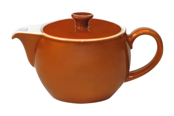 Teekannen Dibbern Solid Color Karamell Teekanne 1,10ltr. 1