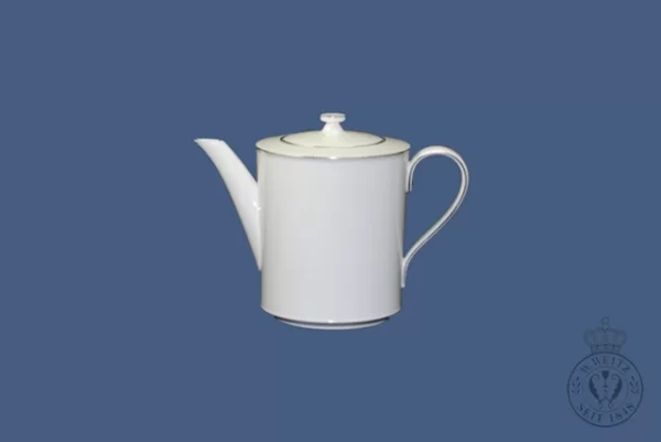 KPM – Berlin Kaffeekannen KPM – Berlin Urania Platinrand Kaffeekanne Rund 1,10ltr. 1