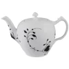 Teekannen Royal Copenhagen Mega Schwarz Gerippt Teekanne 1,0ltr. 2541141 5
