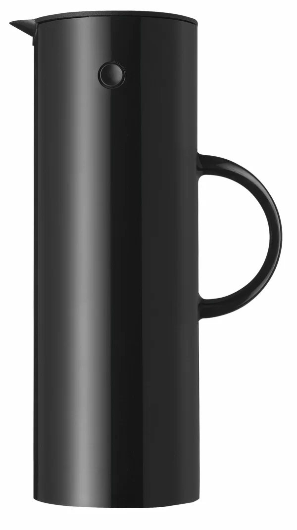 Isolierkannen Stelton EM77 Isolierkanne 1,0ltr. Black/ Schwarz 930 1