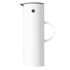 Isolierkannen Stelton EM77 Isolierkanne 1,0ltr. White/ Weiß 960 7