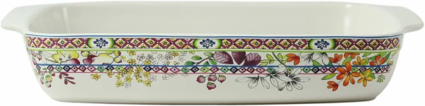 Gien Bagatelle Auflaufform 36cm X 25cm Rechteckig Groß 1