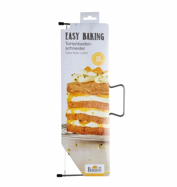 Noch Mehr Backzubehör RBV Birkmann Easy Baking Tortenbodenschneider 30cm 4