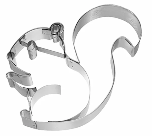 Keksausstecher RBV Birkmann Ausstecher Eichhörnchen Mit Innenprägung 10,0cm Edelstahl 1