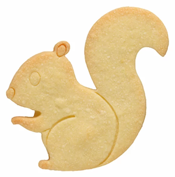 Keksausstecher RBV Birkmann Ausstecher Eichhörnchen Mit Innenprägung 10,0cm Edelstahl 3